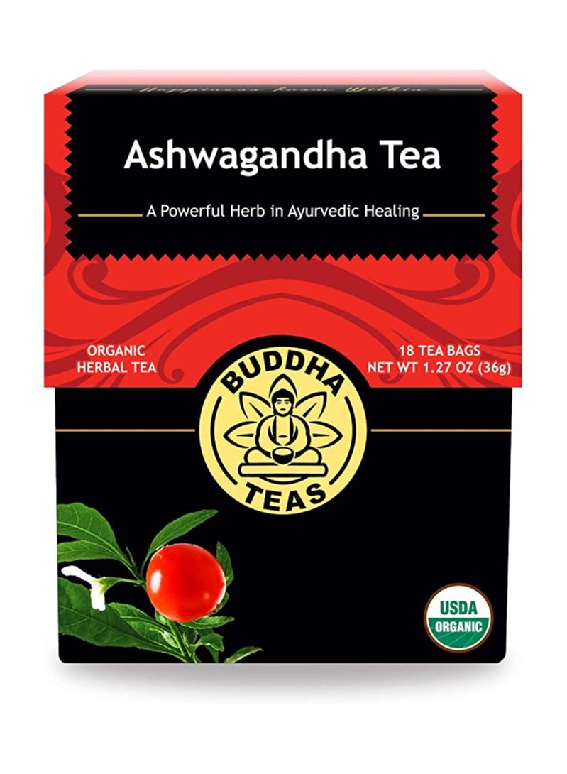 Buddha Teas Organic Herbal Tea Ashwagandha