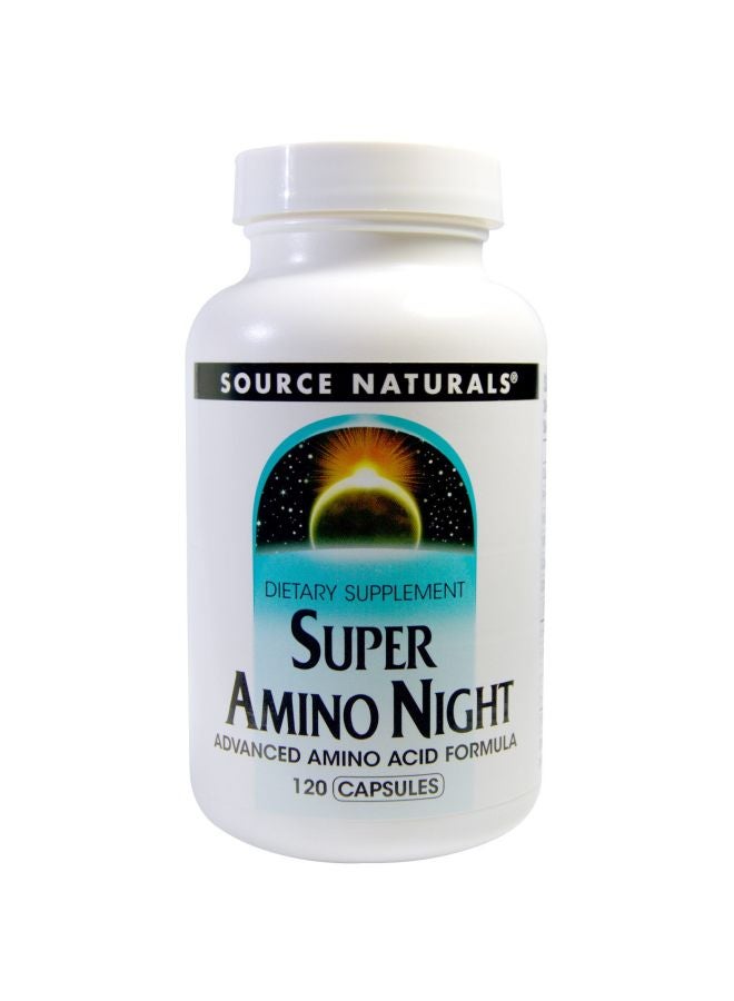 Super Amino Night Diatery Supplement-120 Capsules