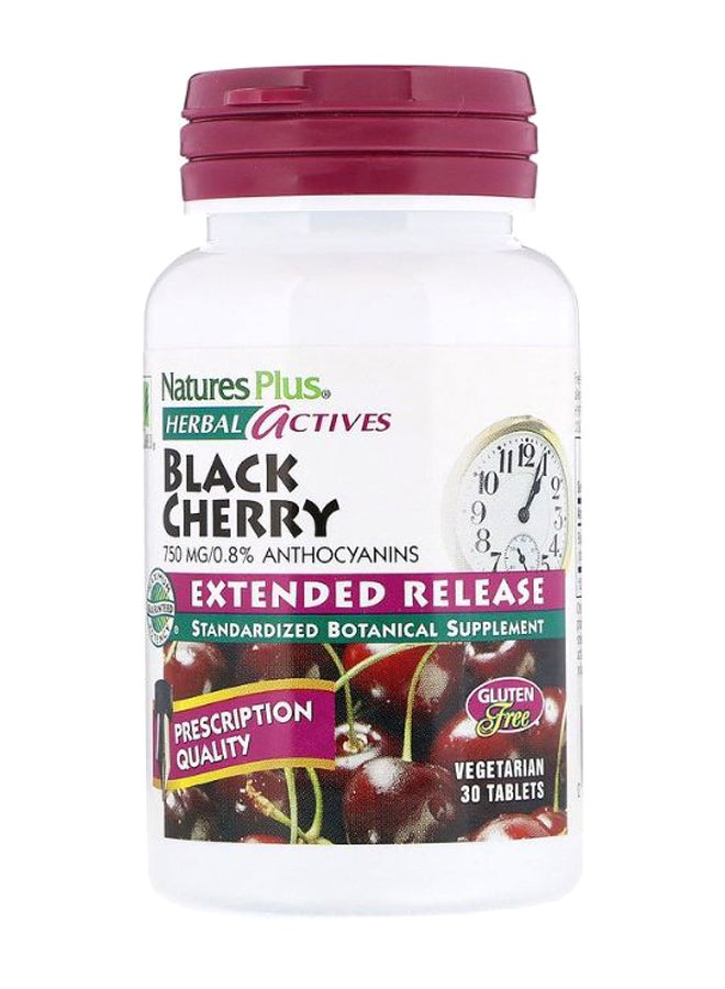 Black Cherry Extended Release - 30 Tablets