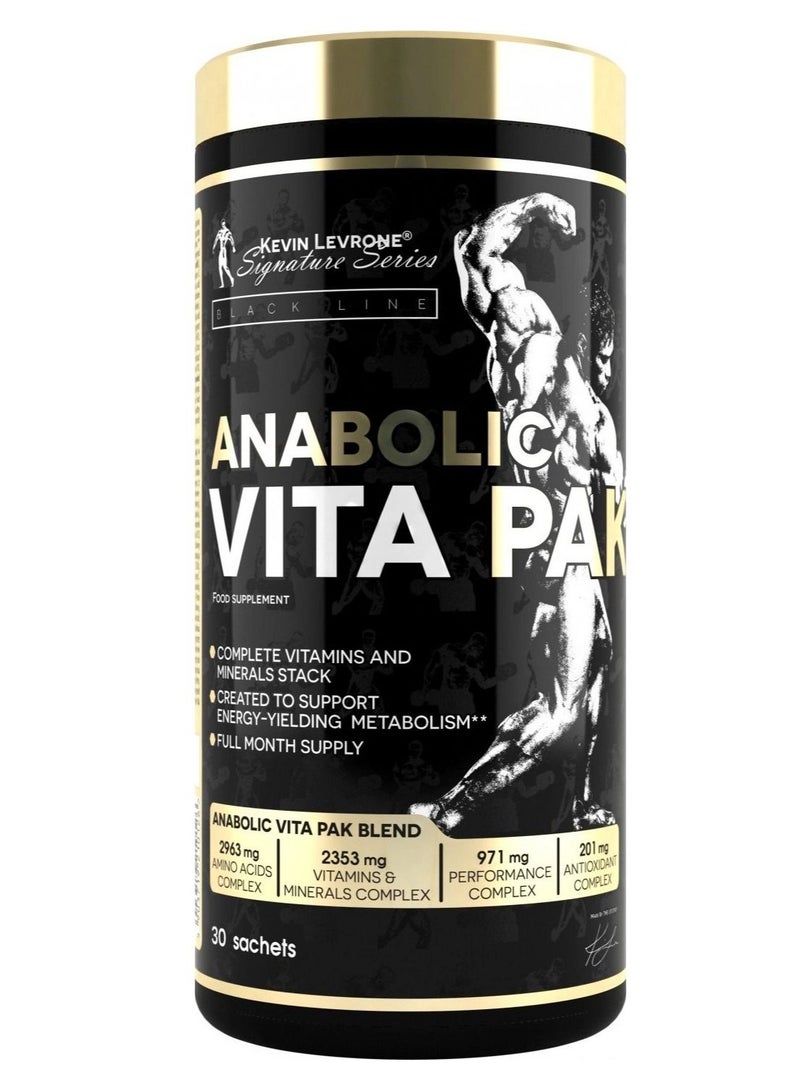 Anabolic Vita Pak Food Supplement 30 Sachets
