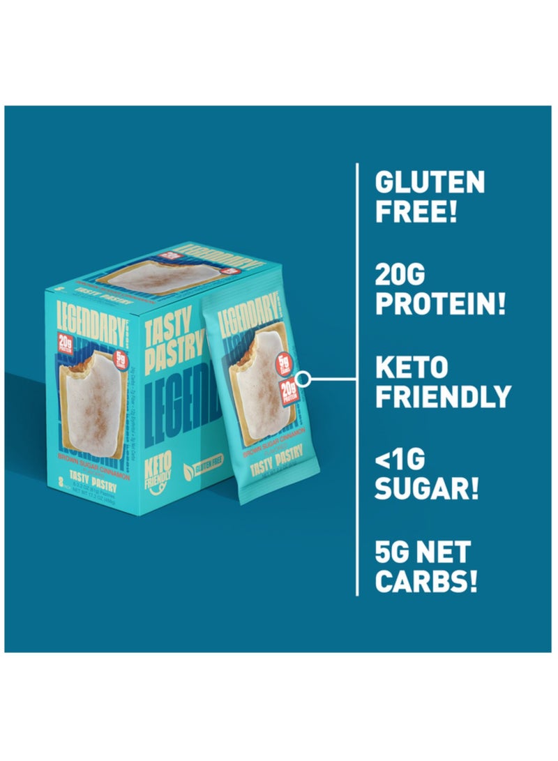 Tasty Pastry 61g Brown Sugar Cinnamon ( 1x10 )