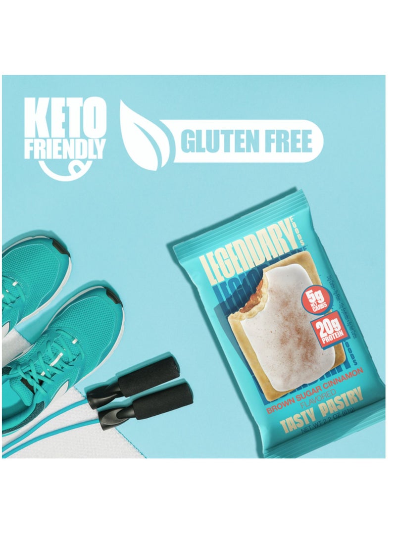 Tasty Pastry 61g Brown Sugar Cinnamon ( 1x10 )