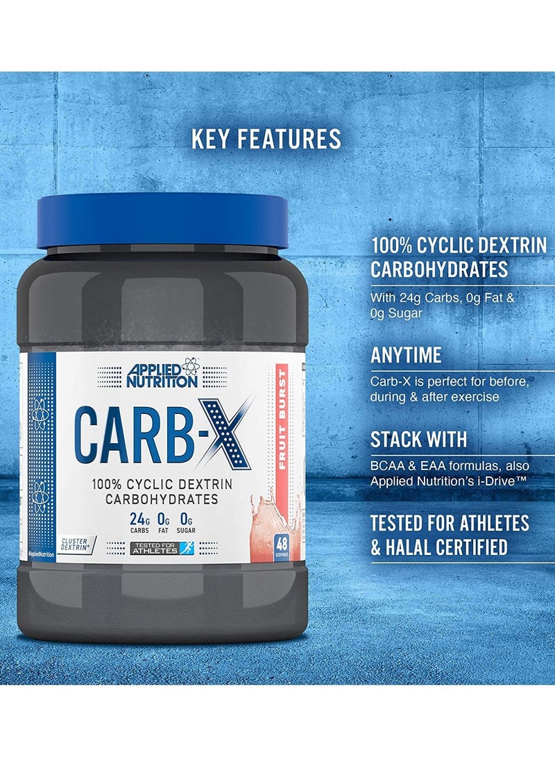 Carb-X Fruit Burst Flavor 48 Servings 1.2Kg