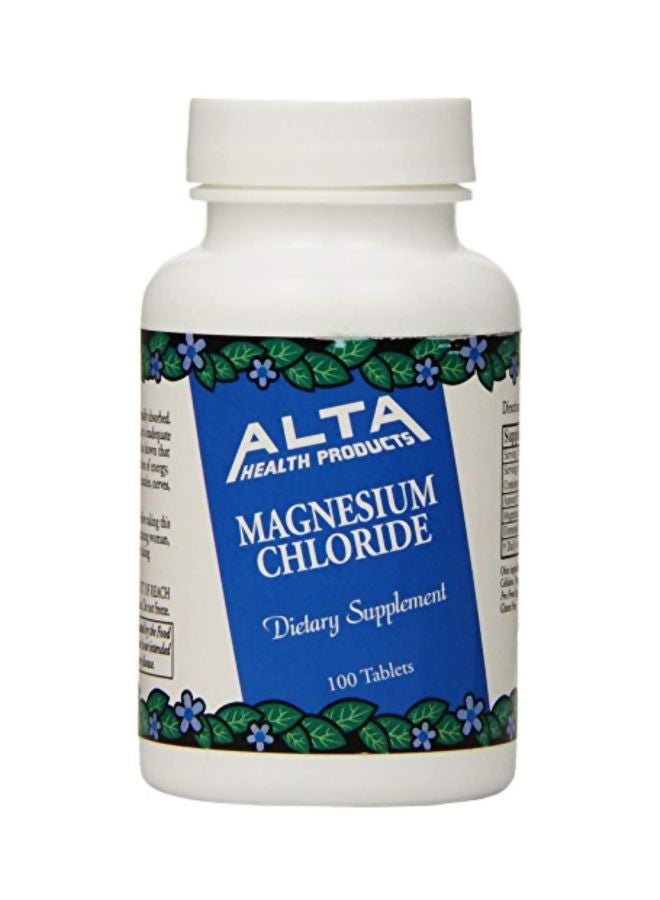 Magnesium Chloride Dietary Supplement - 100 Capsules