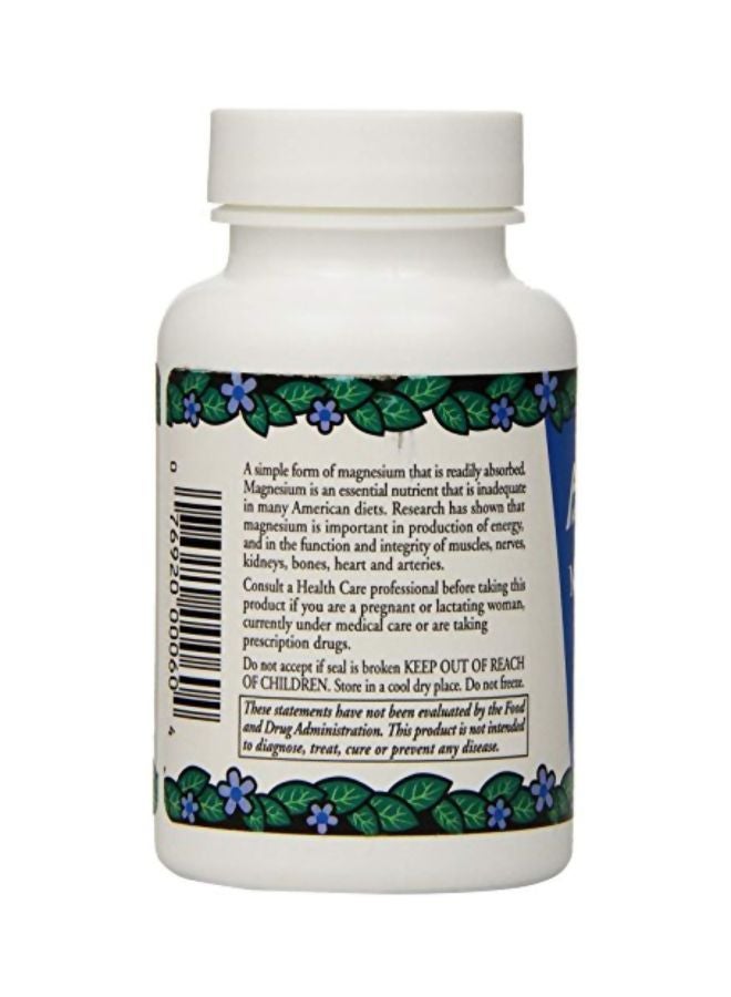 Magnesium Chloride Dietary Supplement - 100 Capsules