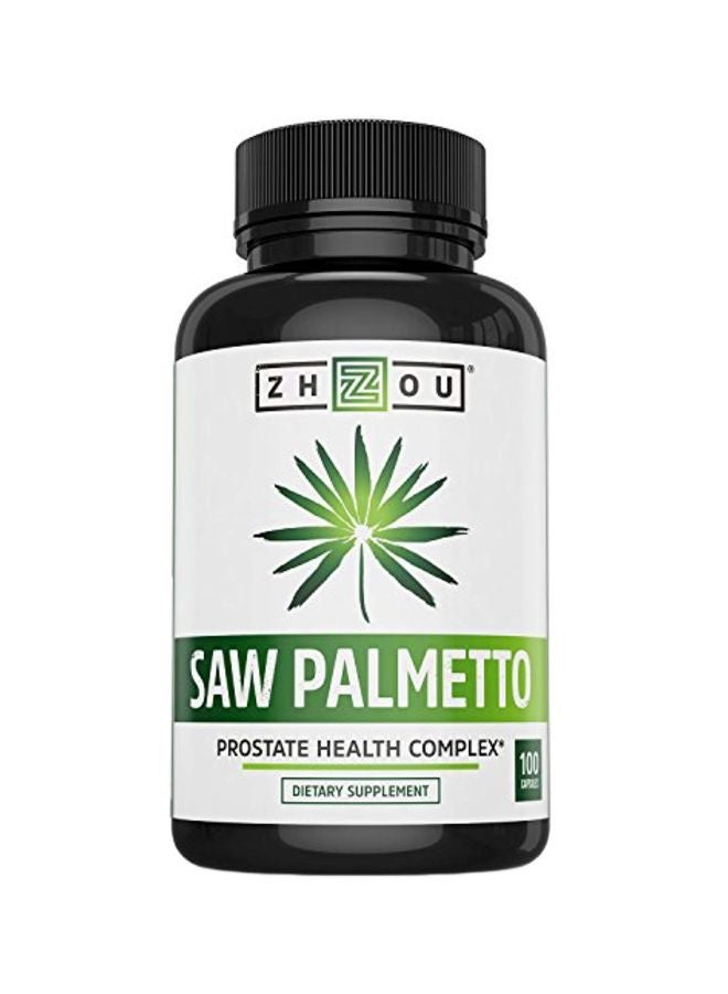 Saw Palmetto Prostate Health Dietary Supplement - 100 Capsules