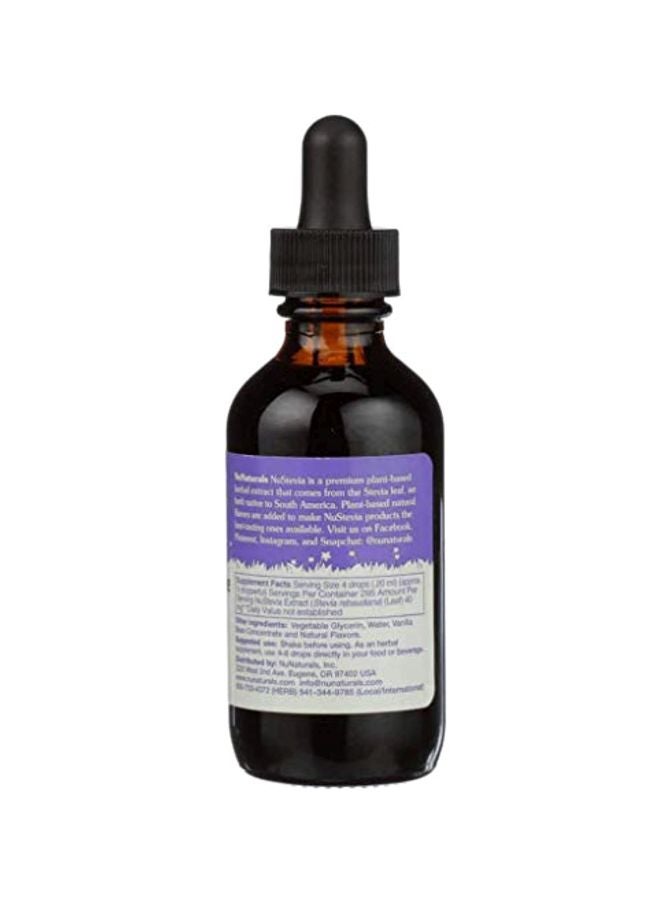 NuStevia Liquid Dietary Supplement - Vanilla Stevia