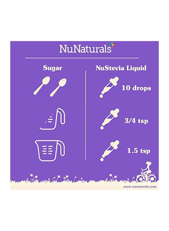 NuStevia Liquid Dietary Supplement - Vanilla Stevia
