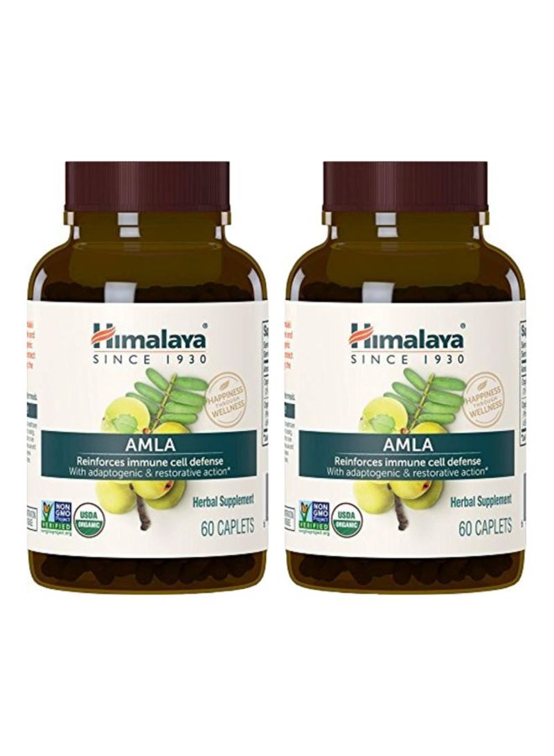 Pack Of 2 Amla Antioxidant - 60 Caplets