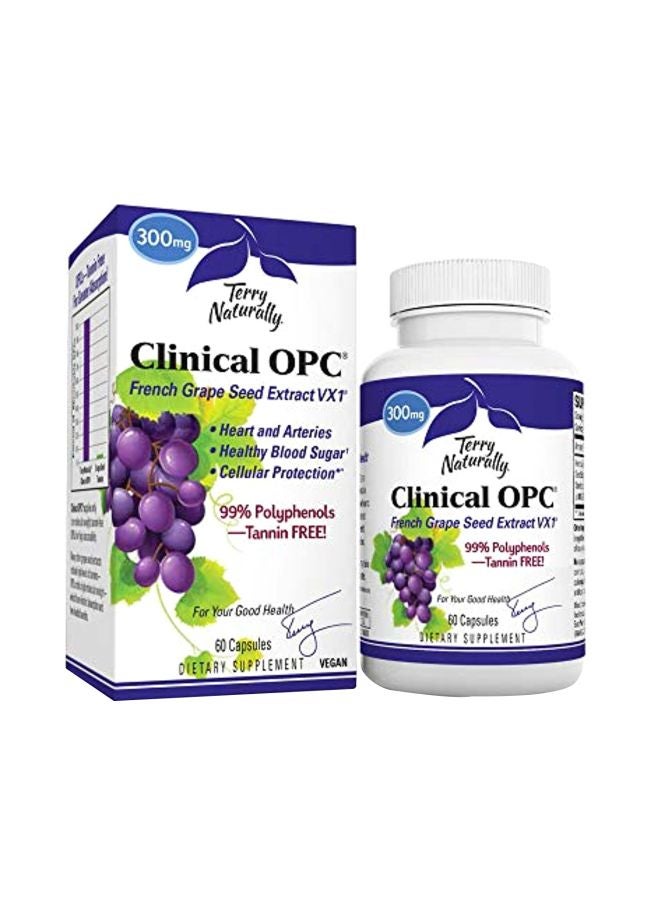 Clinical OPC 300 Mg - 60 Vegan Capsules