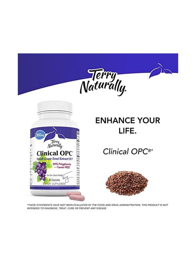 Clinical OPC 300 Mg - 60 Vegan Capsules