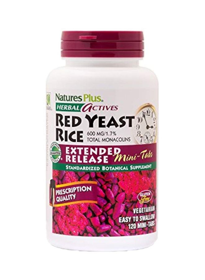 Red Yeast Rice Dietary Supplement - 120 Capsules