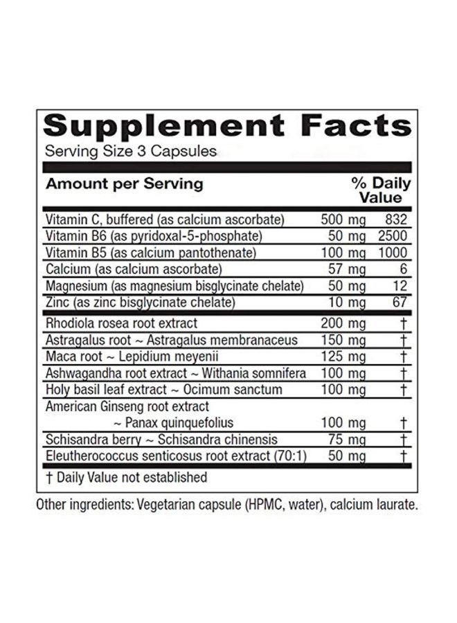 Adrenal Support Dietary Support - 180 Vegetarian Capsules