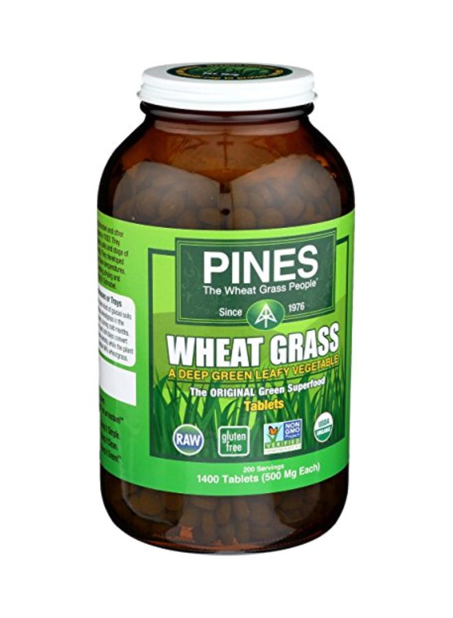 Wheat Grass 500 Mg Dietary Supplement- 1400 Tablets