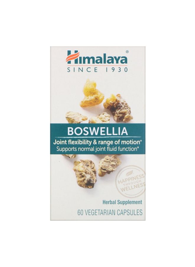 Boswellia Herbal Supplement 250 mg - 60 Vegetarian Capsules