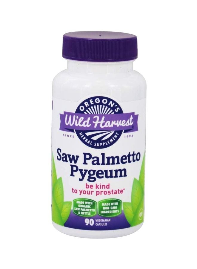 Saw Palmetto Herbal Supplement- 90 Vegetarian Capsules