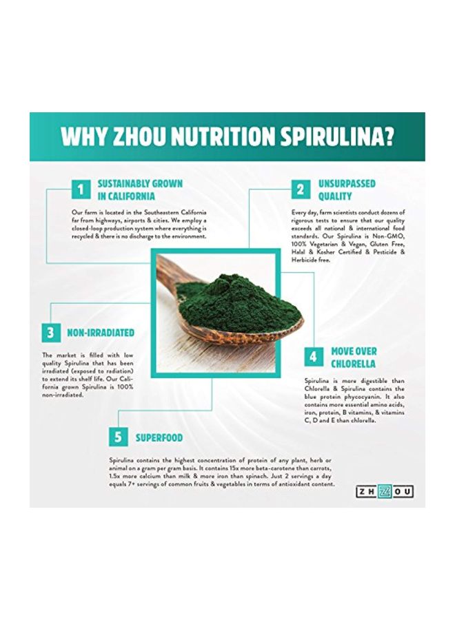 Spirulina Powder Dietary Supplement