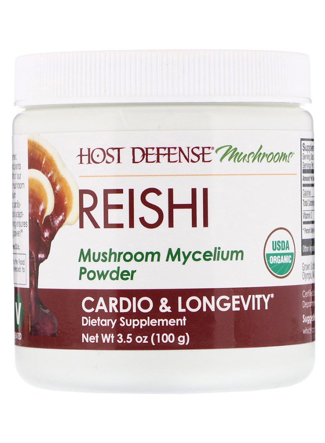 Reishi Mushroom Mycelium Cardio And Longevity Powder