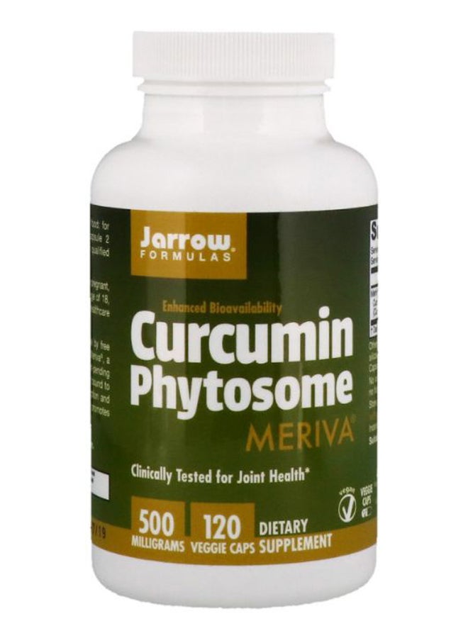 Curcumin Phytosome Meriva - 120 Veggie Caps