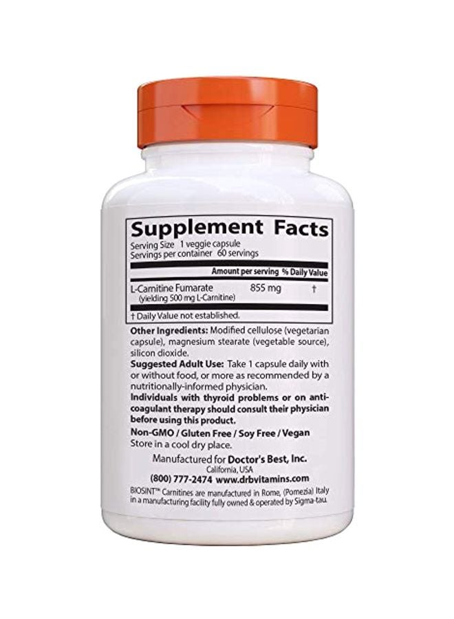 L-Carnitine Fumarate - 60 Veggie Caps