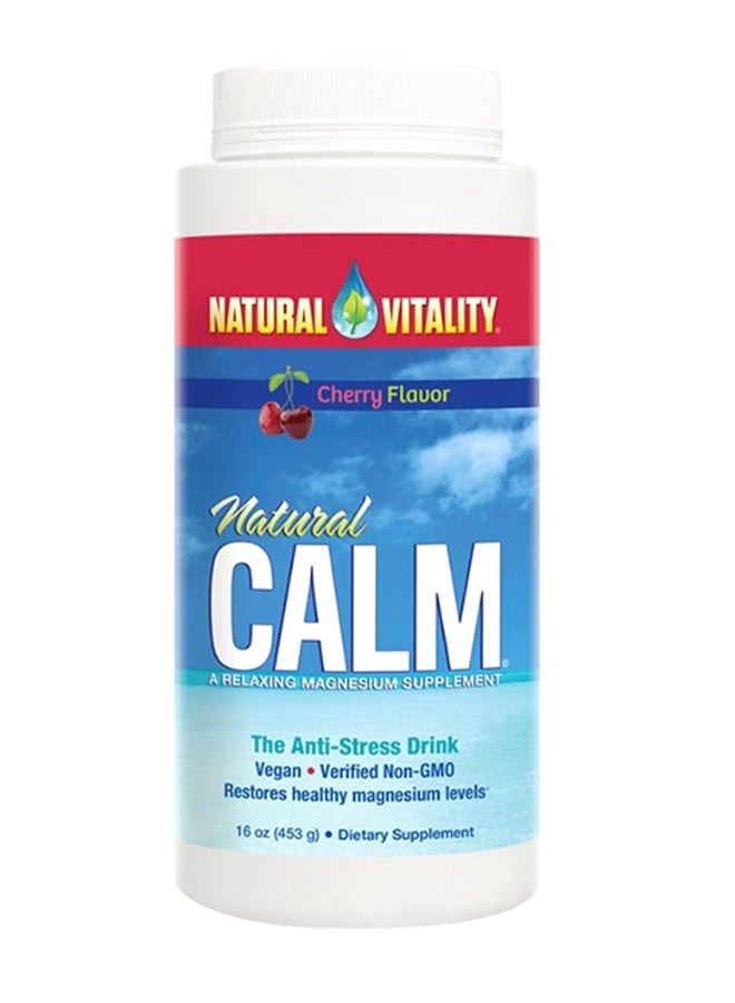 Natural Calm Cherry Flavor The Anti-Stress Drink