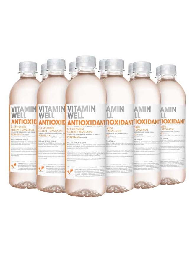 Antioxidant Peach With Vitamin C And E Plus Selenium And Manganese box of 12 bottle x 500 ml