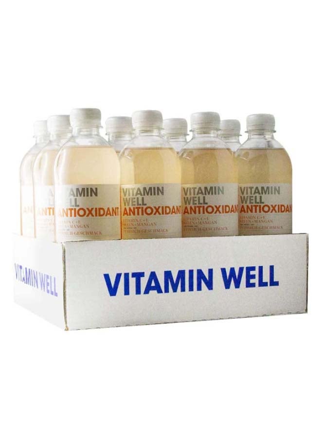 Antioxidant Peach With Vitamin C And E Plus Selenium And Manganese box of 12 bottle x 500 ml