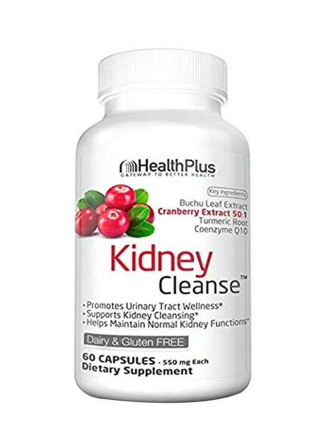 Kidney Cleanse Dietary Supplement - 60 Capsules