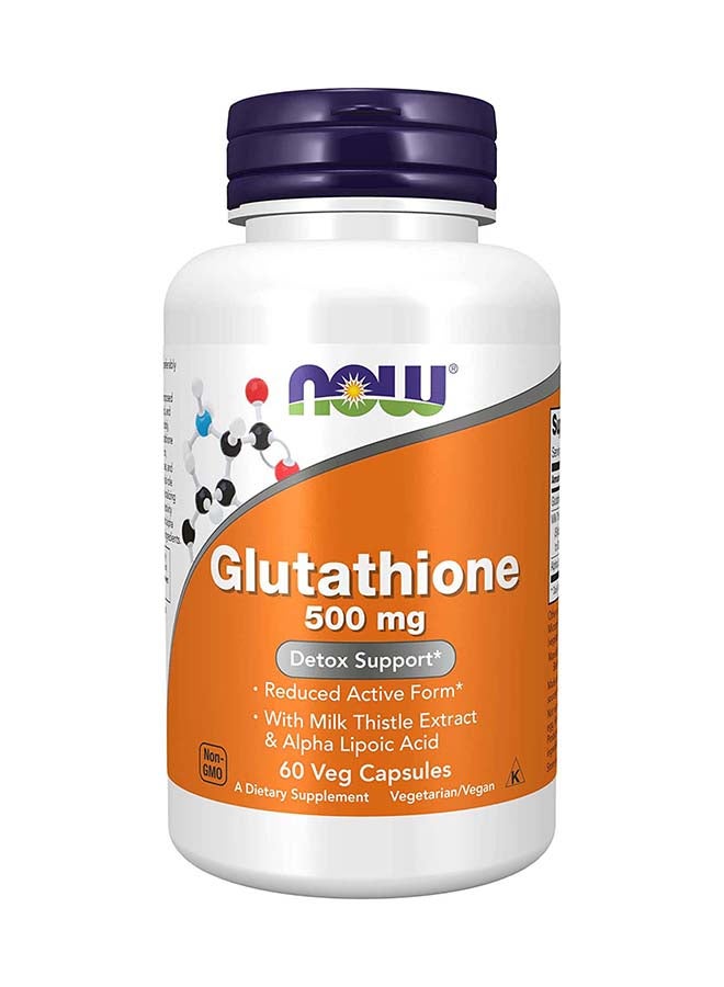 Glutathione 500mg 60 Veg Capsules