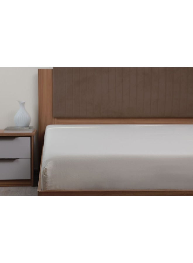 Indulgence Fitted Sheet Cream 160x200+33 cm