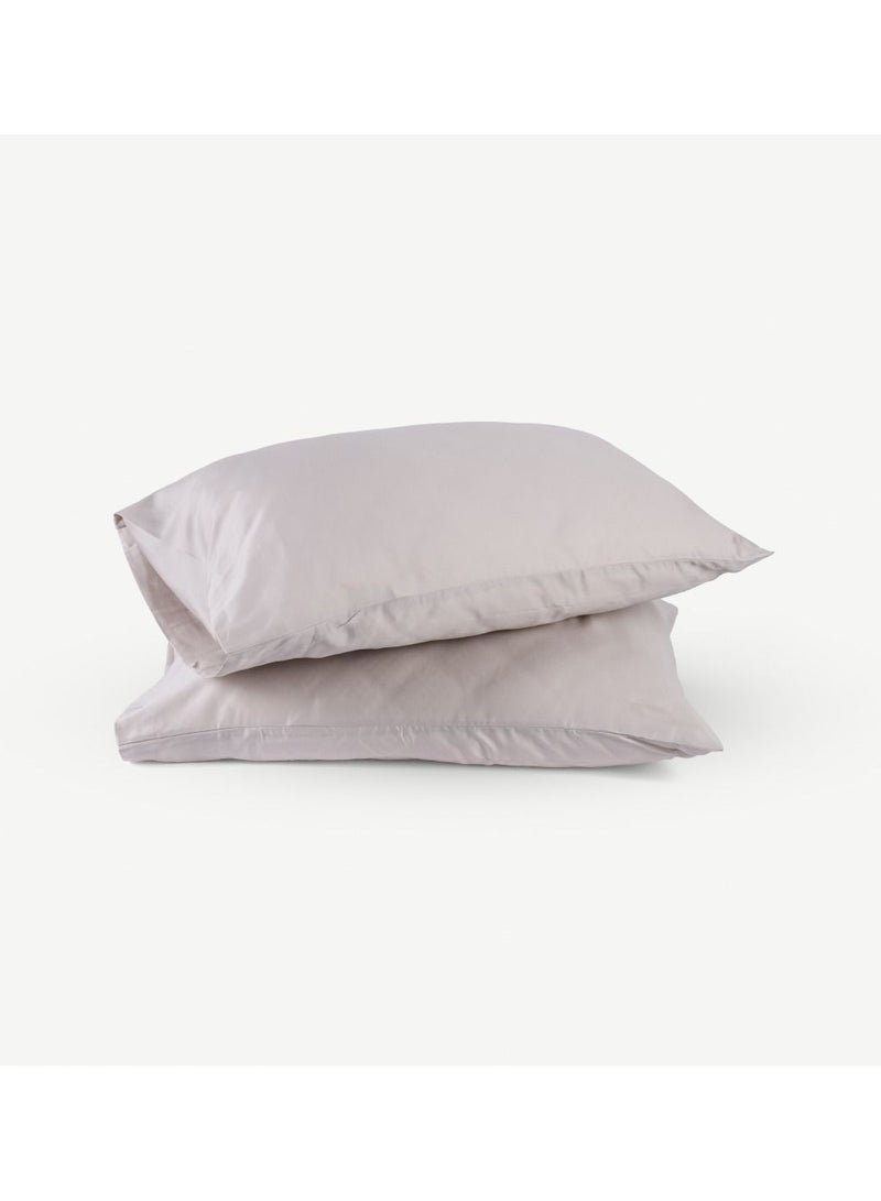 Luciano Cotton Tencel Pillowcase -Grey