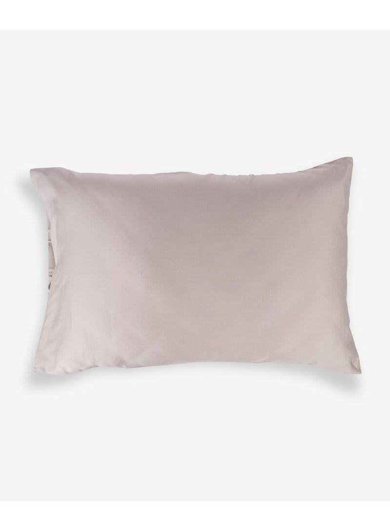 Luciano Cotton Tencel Pillowcase -Grey