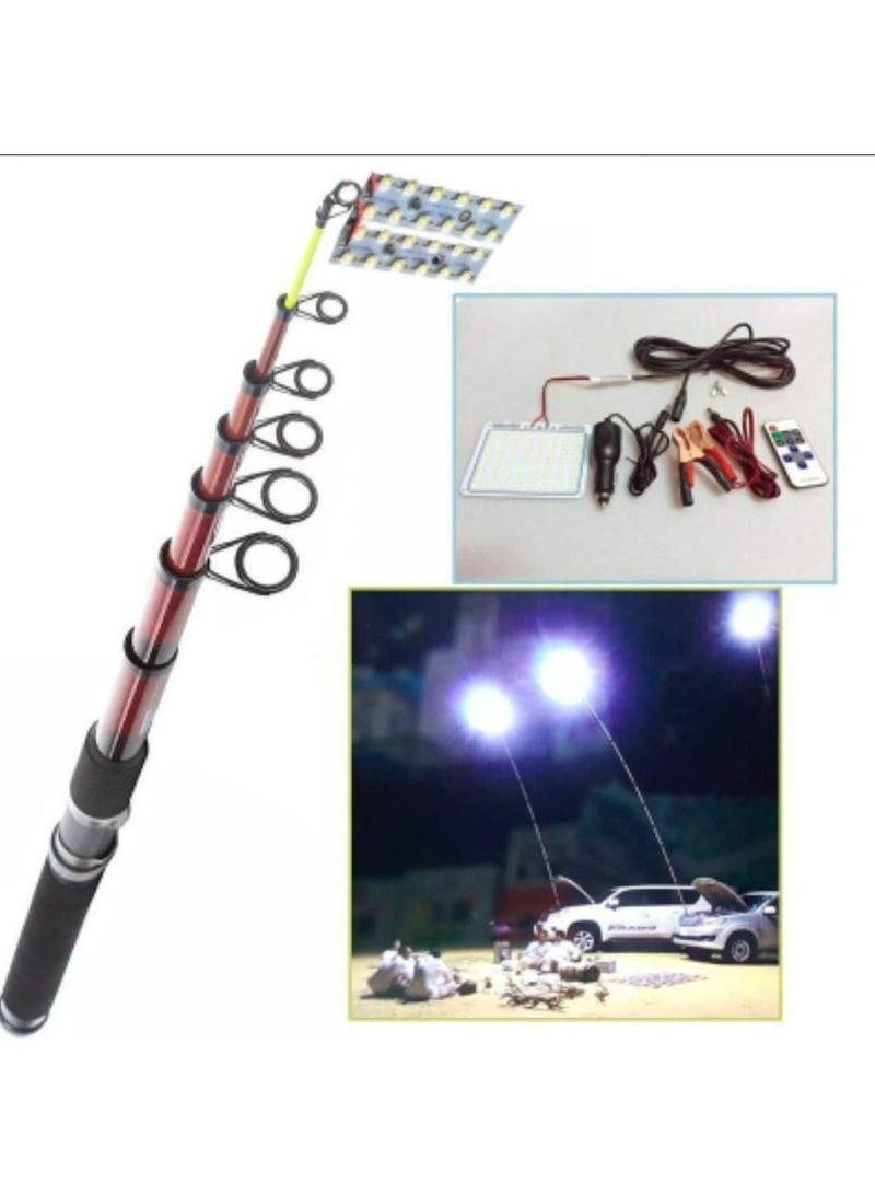 Fishing Lamp Car Rod Light RF Remote Controller Outdoor Lighting Camping Lantern