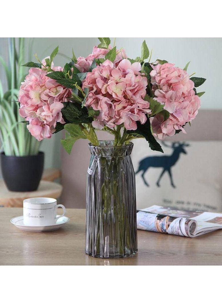 Flower Glass Vase Decorative Bud Vase Centrepiece For Home or Wedding by Royal Imports Cylinder Shape