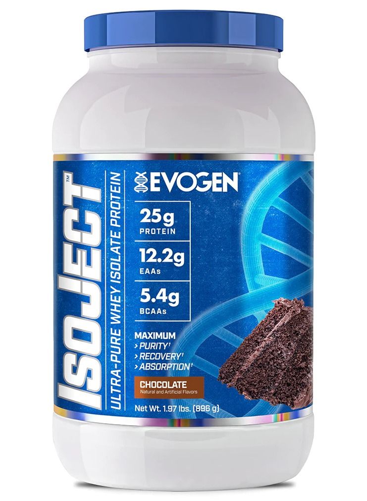 Isoject Ultra Pure Whey Isolate protein Chocolate 896g