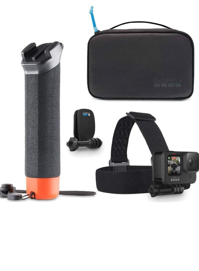 GoPro Camera Adventure Kit ( Floating Hand Grip/Head Strap/Quick Clip/Case )