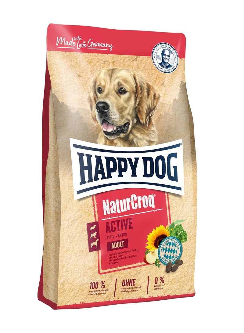 Naturcroq Active Adult Dog Dry Food 15Kg