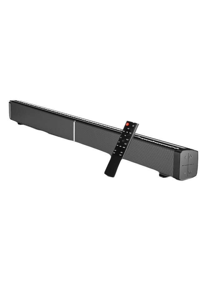 3D Wall-Mounted Sound Bar With Remote Control V6278EU Black