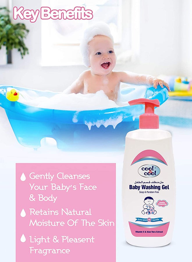 Baby Washing Gel 500Ml- Pack Of 4