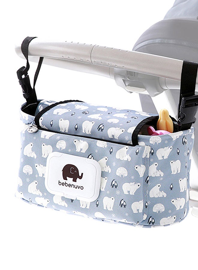 Baby Tote Organizer Storage Waterproof Multipurpose Printed Diaper Carry Bag