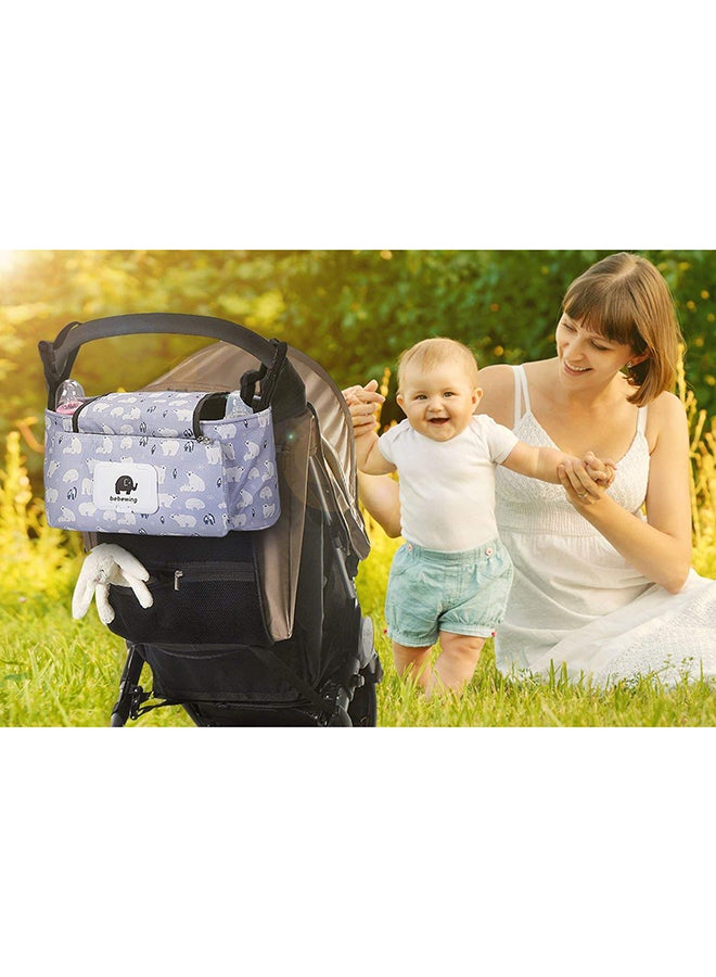 Baby Tote Organizer Storage Waterproof Multipurpose Printed Diaper Carry Bag