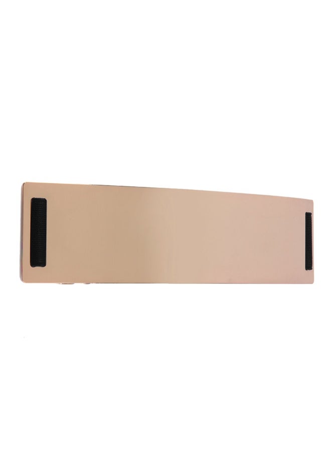 Fashion Elastic Metal Waist Belt Brown