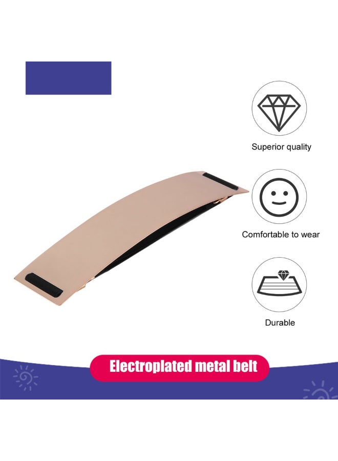 Fashion Elastic Metal Waist Belt Brown