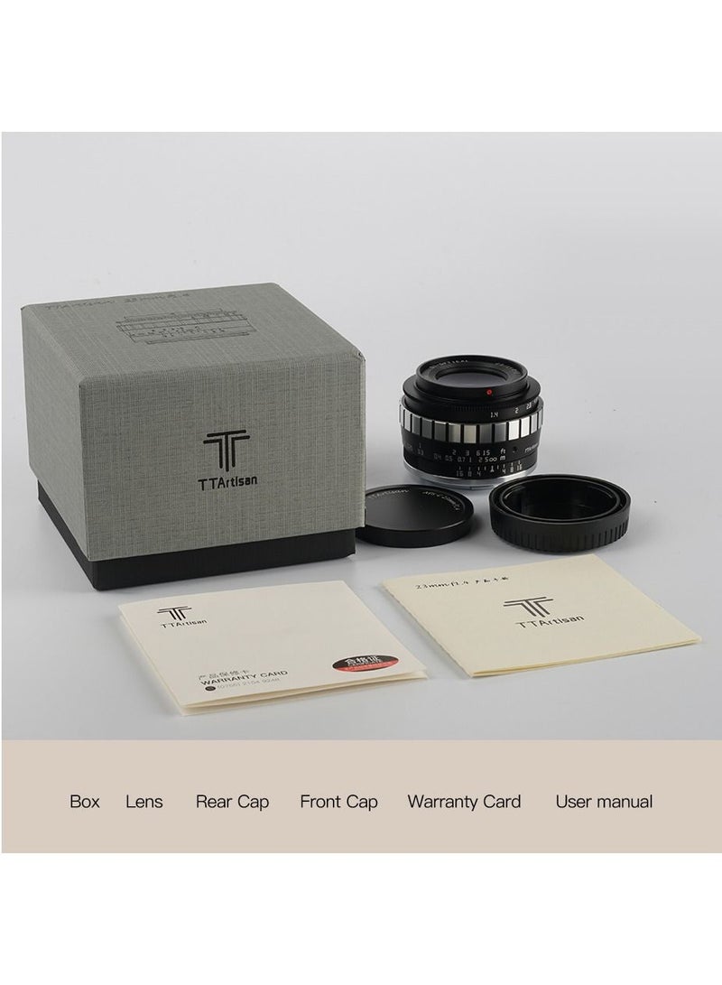 TTArtisan 23mm f/1.4 Lens for FUJIFILM X