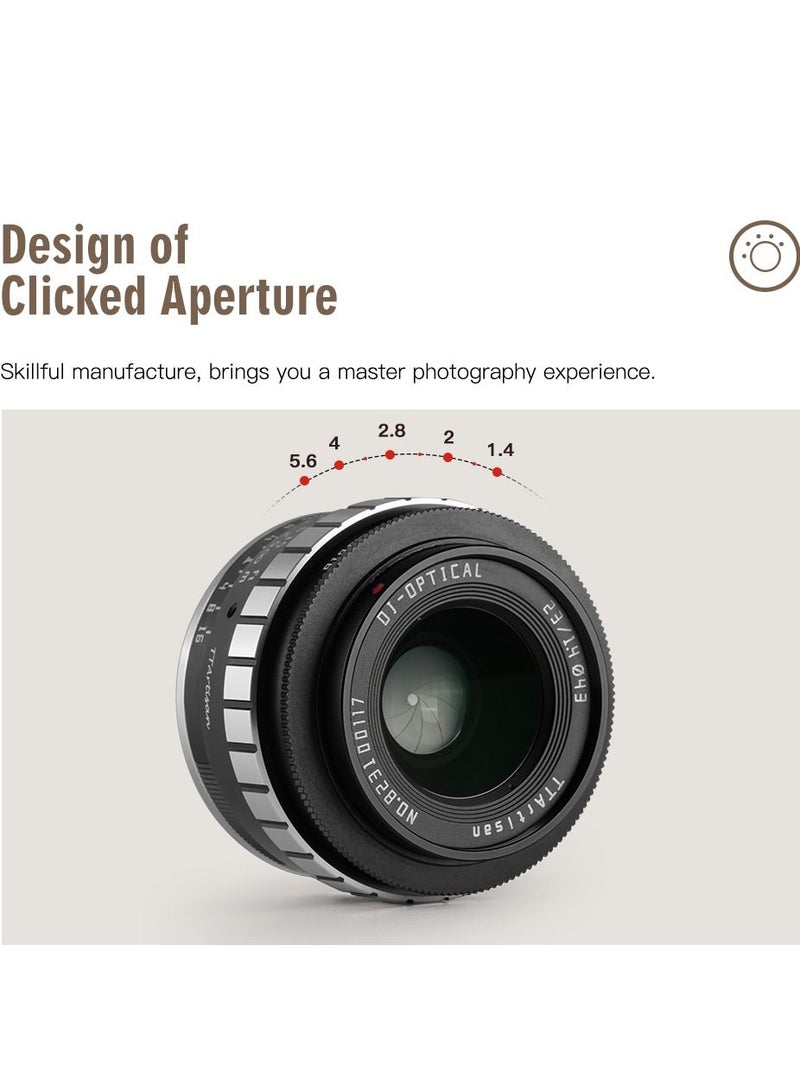 TTArtisan 23mm f/1.4 Lens for FUJIFILM X