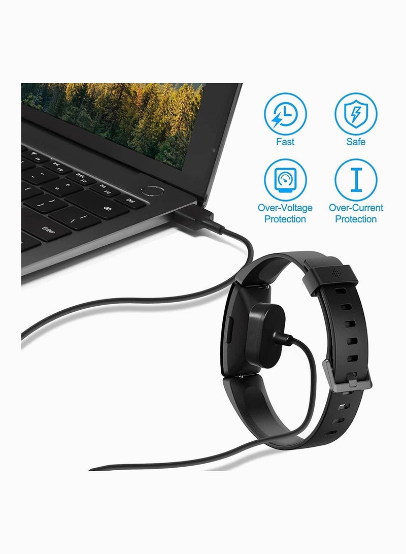 Charger Cable for Fitbit Inspire HR, for Fitbit Ace 2 Smartwatch, Replacement USB Charging Cord Accessories (15 cm)