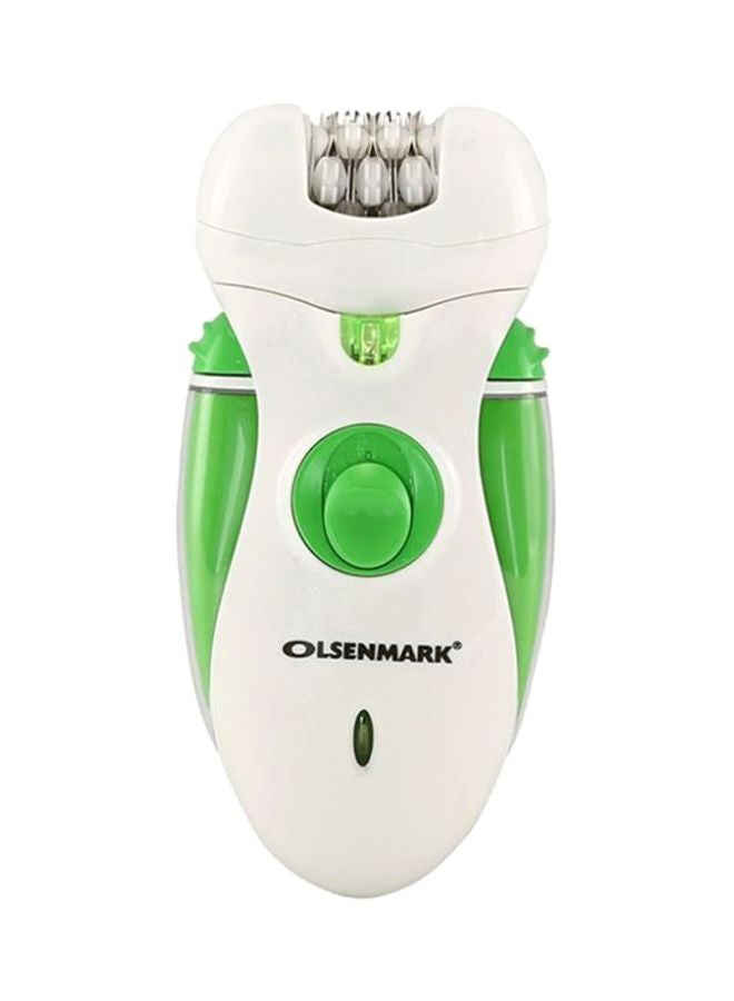 4 In 1 Rechargeable Lady Epilator Set, Lady shaver Green/White