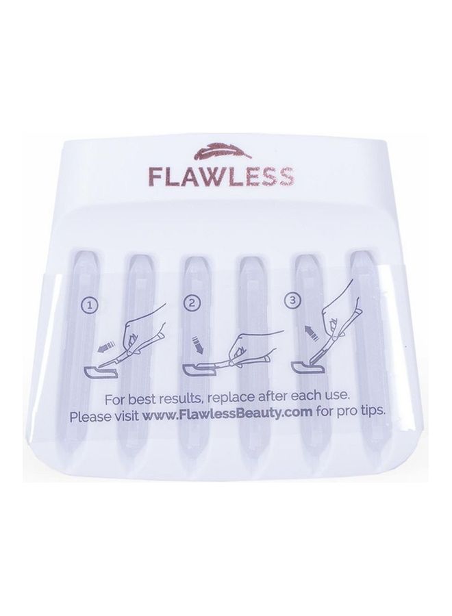 Flawless  GLO Facial Hair Remover White