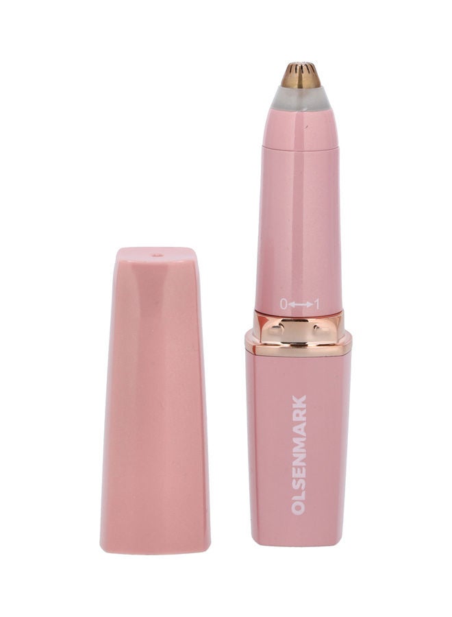 Rechargeable Eyebrow Trimmer Pink/Silver 0.12kg
