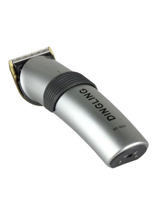 Rechargeable Hair Trimmer Silver/Black 17 x 4.5inch